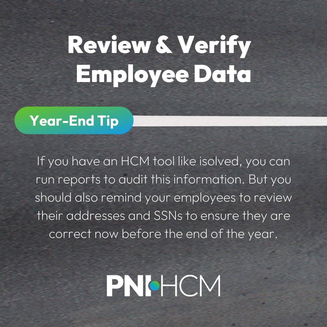 pnihcm's tweet photo. One of the most common mistakes found in an audit is incorrect social security numbers. 

It’s time to run reports, audit employee data, and remind your employees to review their addresses and social security numbers to ensure it is correct now before the end of the year. https://t.co/xsOXWhDusj