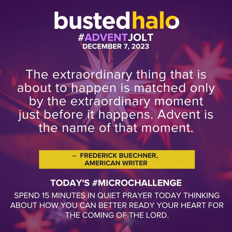 BustedHalo's tweet photo. Today's #DailyJolt comes from #FrederickBuechner. https://t.co/ZHe1y5UDyi https://t.co/7k2RLSIN1v