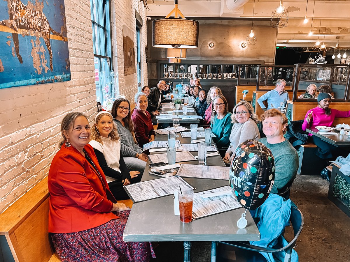 Congratulations to our beloved Dr. Jennifer Apperson on her retirement! The Counselor Education faculty and students got together last week to celebrate and thank her for 37 years of service to this program. <a href="/LUCounselorEd/">Longwood Counselor Education Master's Program</a> <a href="/LongwoodCEHHS/">College of Education, Health, and Human Services</a> <a href="/jenapperson/">Jennifer Apperson</a> #lwgradstudies #changelives