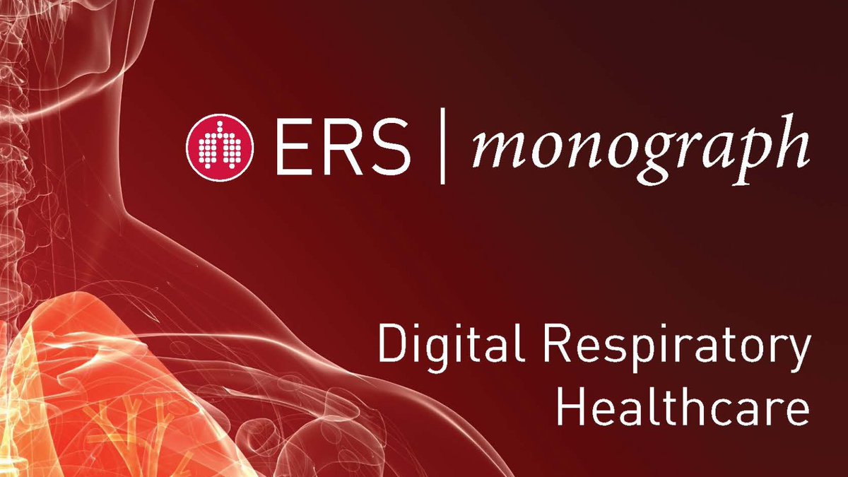 📖 Order the ERS Monograph on Digital Respiratory Healthcare now! This new Monograph is an authoritative, up-to-date and balanced guide to the developing digital respiratory health field. Get your copy on the ERS bookshop: ersbookshop.com/products/digit…