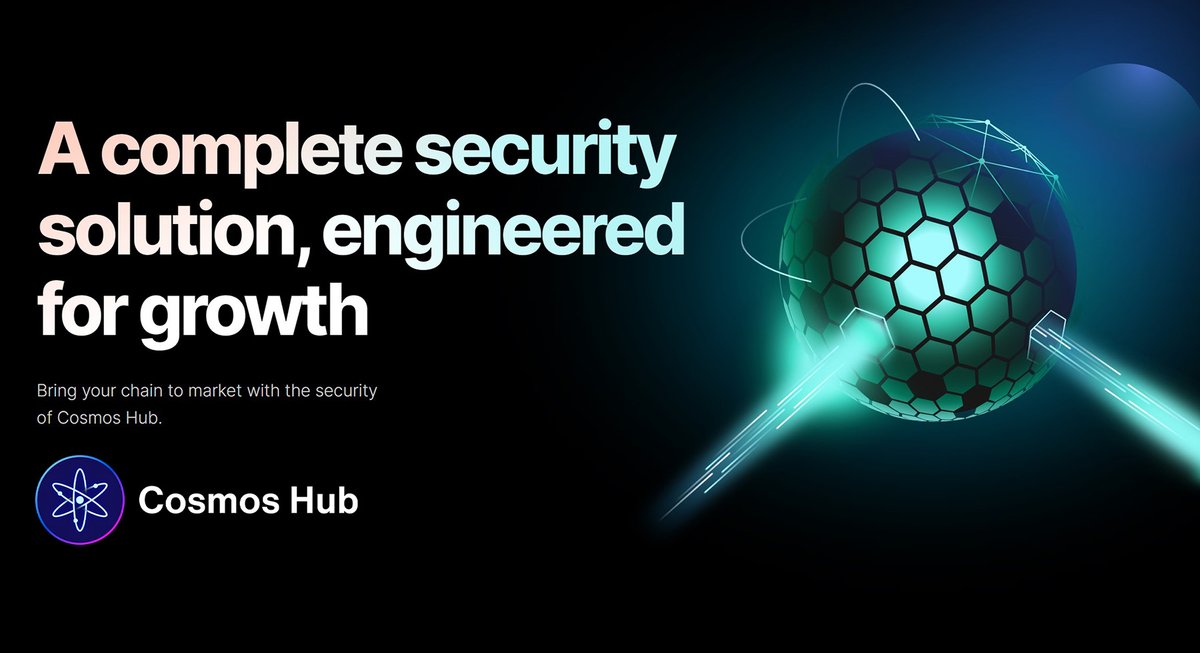 cosmos's tweet photo. 1/ Introducing the latest brand new #Cosmos Website product page 💥

Discover a complete security solution engineered for growth!

Let’s dive into @cosmoshub Interchain Security ⚛️

👉 https://t.co/yATLlyfkam https://t.co/hqOo9WWNkS