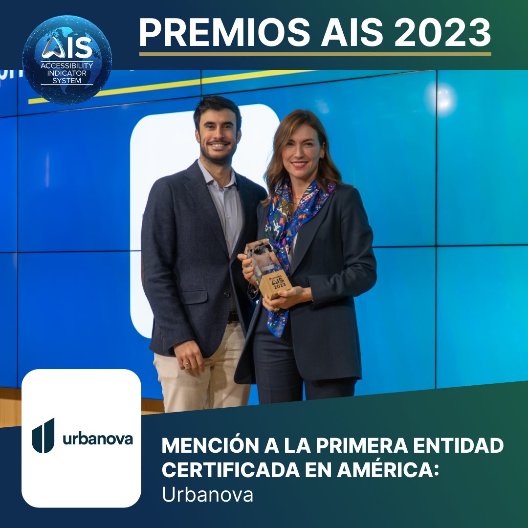 Certificación de Accesibilidad AIS tweet media