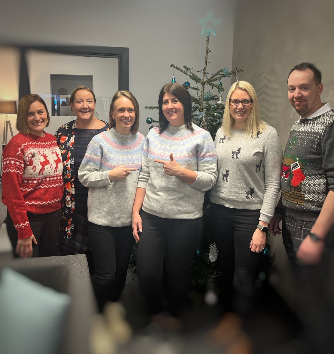 Active Chartered Financial Planners (@activefinancial) on Twitter photo It's Christmas jumper day!
The festivities have officially begun🎄
#TheClearAdvantage
<a href="/RuthCActive/">Ruth Conner MCIM</a> <a href="/JoanneFActive/">Joanne Fisher APFS</a> <a href="/JessicaWActive/">Jessica Wilkinson</a> <a href="/LouiseWActive/">Louise Woods</a> <a href="/KarenLActive/">Karen Lofts DipPFS</a> <a href="/GrantYActive/">Grant Young</a> It's Christmas jumper day!
The festivities have officially begun🎄
#TheClearAdvantage
<a href="/RuthCActive/">Ruth Conner MCIM</a> <a href="/JoanneFActive/">Joanne Fisher APFS</a> <a href="/JessicaWActive/">Jessica Wilkinson</a> <a href="/LouiseWActive/">Louise Woods</a> <a href="/KarenLActive/">Karen Lofts DipPFS</a> <a href="/GrantYActive/">Grant Young</a>