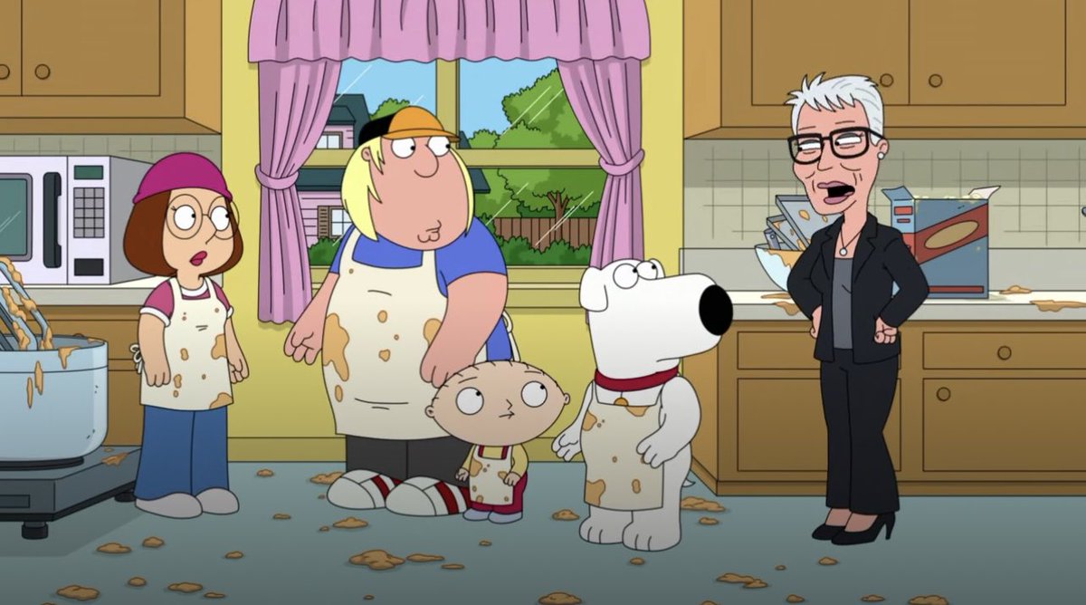 Jamie Lee Curtis on Family Guy #FamilyGuy #JamieLeeCurtis