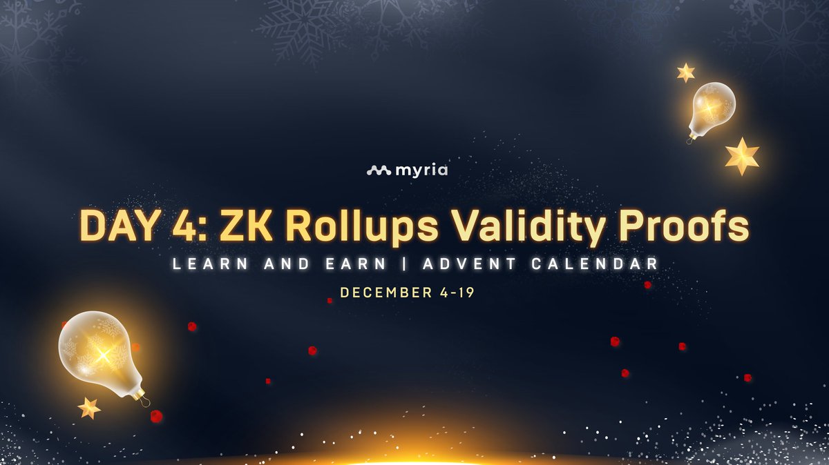 The task for Day 4 of the <a href="/Myria/">Myria | The web3 gaming platform</a> Learn &amp; Earn is live! 😉

zealy.io/c/myria/questb…