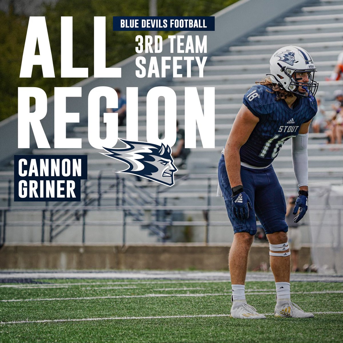 Congrats to our 5 All-Region players! 

#BleedBlue | 🔵⚪️ | #TPC