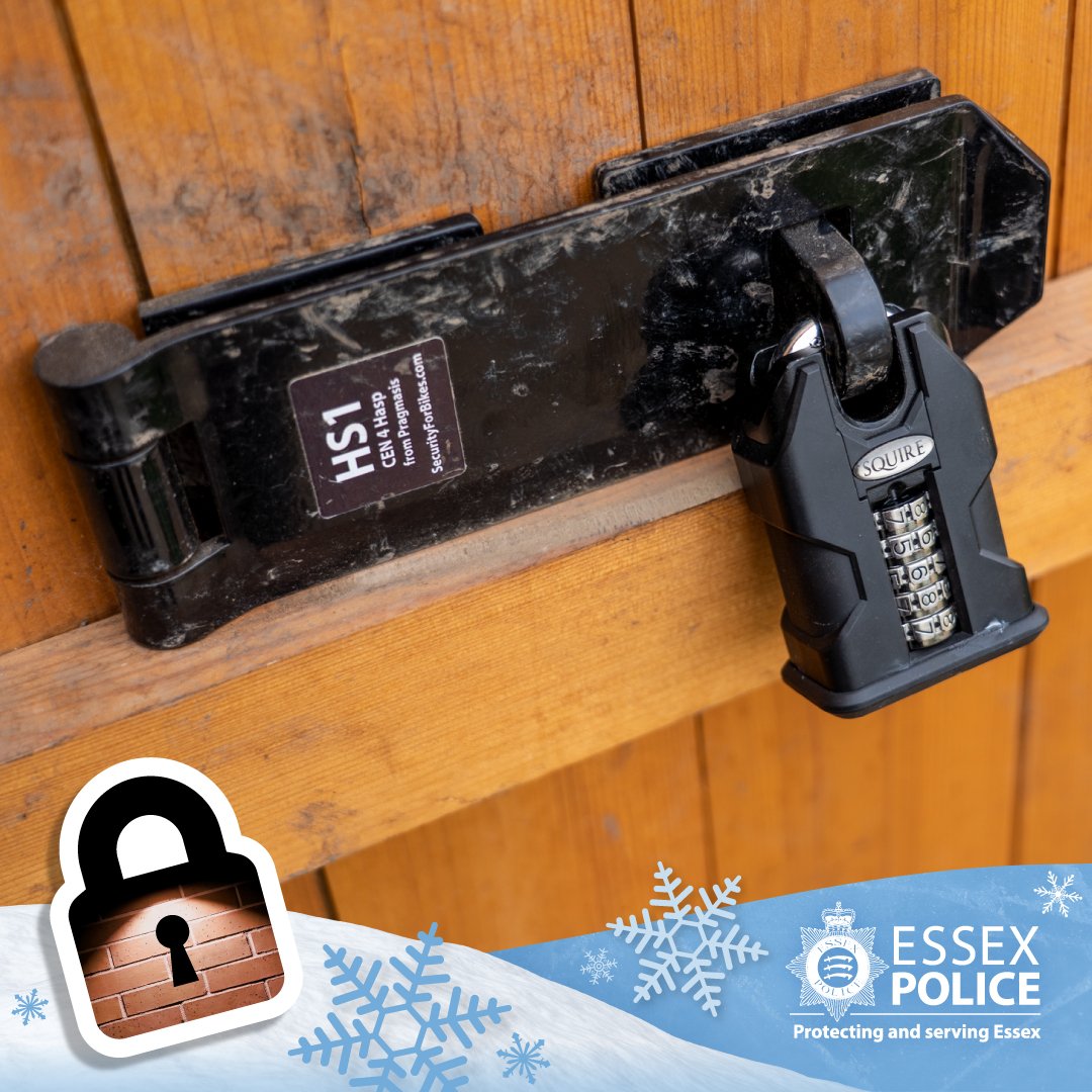 Quad bikes and ride-on lawnmowers are valuable to thieves. Make sure your shed, barn or outbuildings are secure. 🔒 Secure the door with pad bolts or similar, install security lighting & record serial no.s For more crime prevention tips, visit esxpol.uk/VxK7y #StaySafe