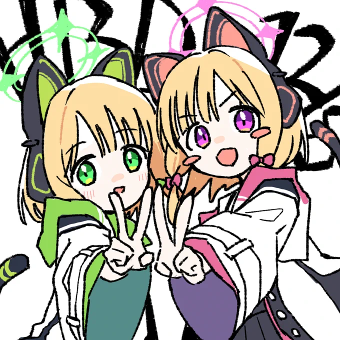 💚モモミド誕生日おめでとう過去絵❤️ 