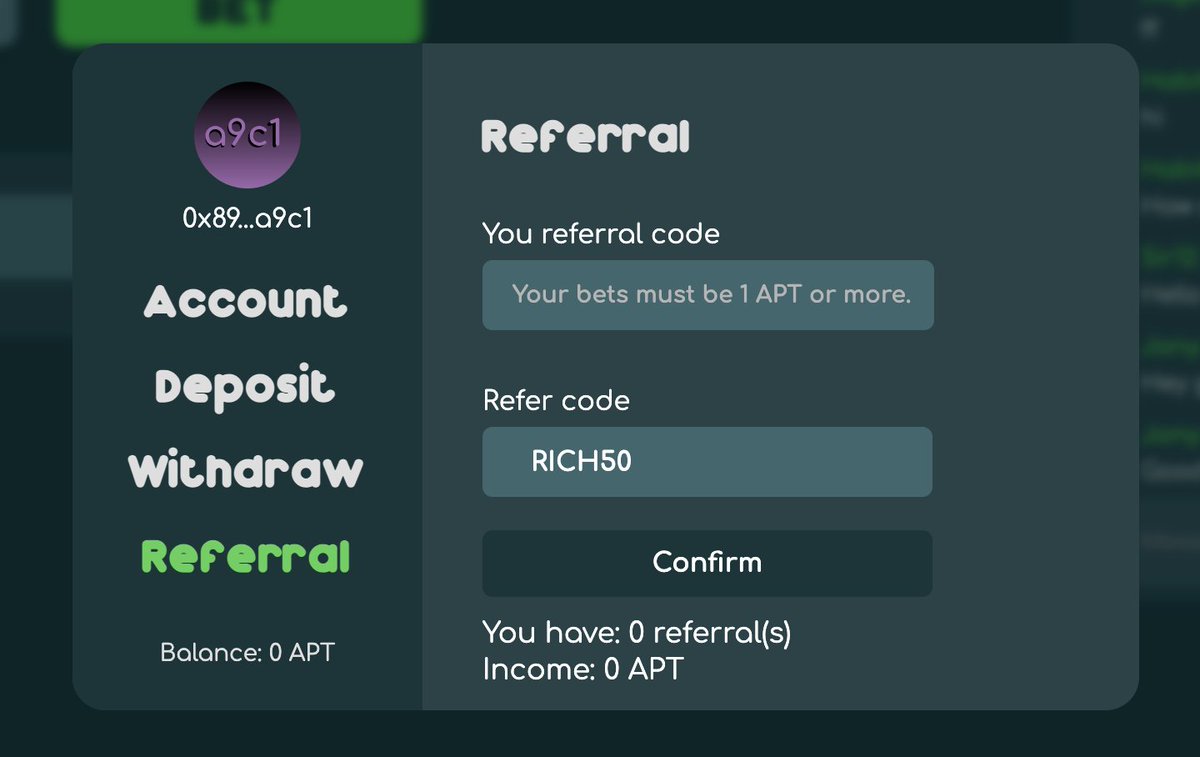 Gm friends! 🐮☀️

We remind you, use promo code RICH50 to get 50 free $RCT and try your luck in the game "Spinking"🎰