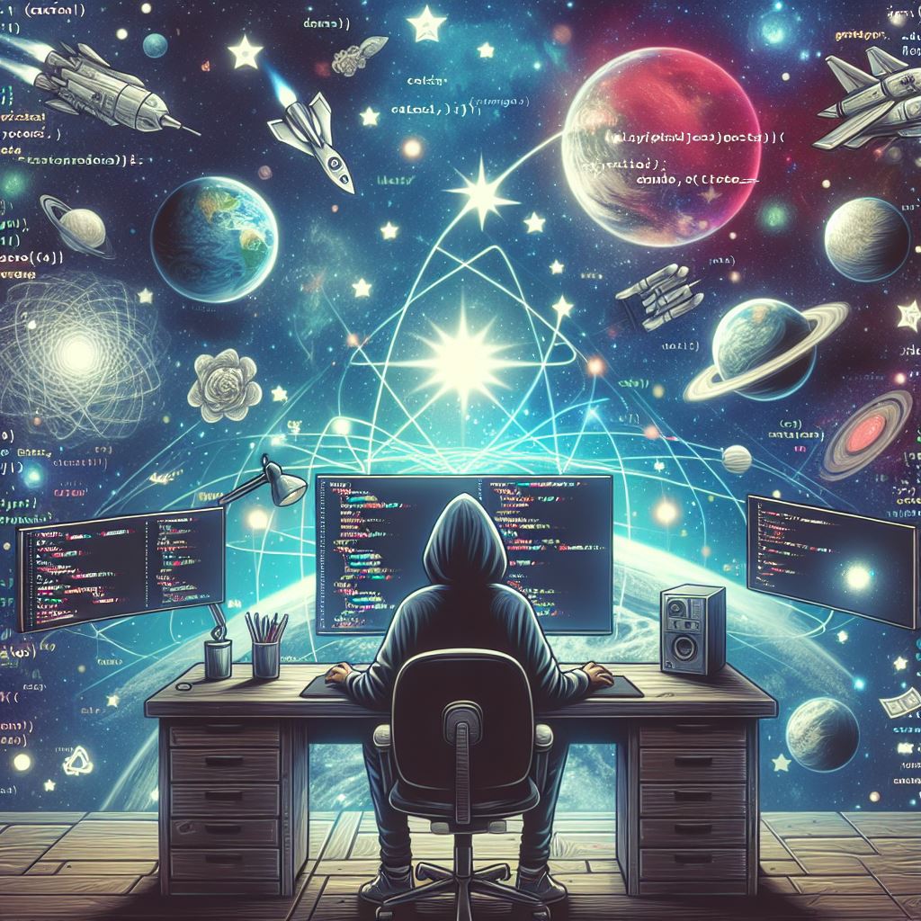 TodorTechCrafts's tweet image. 🌌 Imagine coding like exploring the cosmos! 
If programming were an uncharted galaxy, what &apos;planet&apos; (coding language/framework) would you love to explore next? 🪐💫 

#CodingGalaxy #ExploringNewLanguages