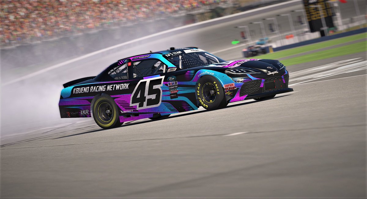 Luke Knupp (@lukeknupp5) on Twitter photo Got the W in <a href="/4wrRacing/">4 Wide Racing</a> last night after starting from the pole. Definitely didn’t have the short run pace but we were diggin on the long run. It was super fun searching around for more grip and seeing some lanes not work as well later in the race too. Onto WTG next week. Got the W in <a href="/4wrRacing/">4 Wide Racing</a> last night after starting from the pole. Definitely didn’t have the short run pace but we were diggin on the long run. It was super fun searching around for more grip and seeing some lanes not work as well later in the race too. Onto WTG next week.