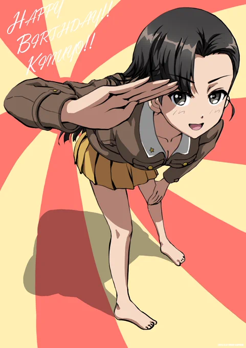 西隊長お誕生日おめでとうございます!!!! (間に合った・・! #西絹代生誕祭 #西絹代誕生祭2023