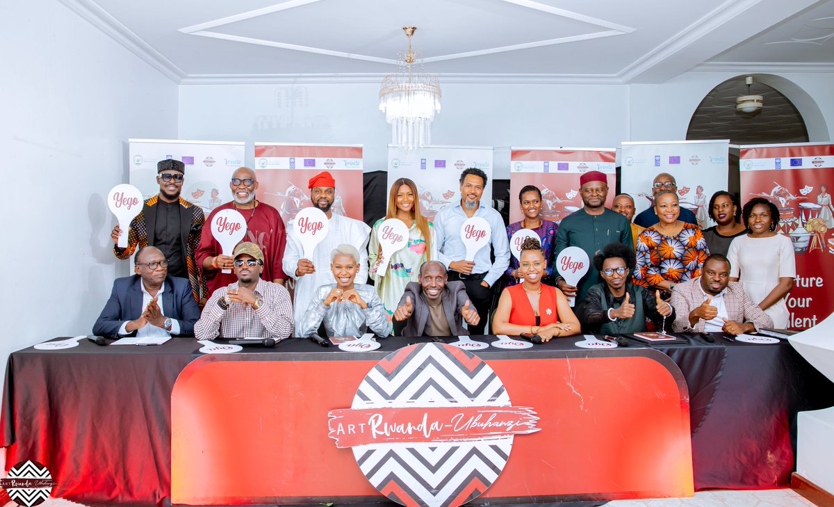 ArtRwanda - Ubuhanzi (@ubuhanzirw) on Twitter photo Surprise visit of the Nigerian creative industry delegation from AW Network & MITTA Centre led by Mr. <a href="/DebolaLagos/">Adebola Williams</a>! They admired the sheer talent and brilliance of our young contestants.
What a marvelous way to kick off our <a href="/CityOfKigali/">City of Kigali</a> auditions!
#NurtureYourTalent Surprise visit of the Nigerian creative industry delegation from AW Network & MITTA Centre led by Mr. <a href="/DebolaLagos/">Adebola Williams</a>! They admired the sheer talent and brilliance of our young contestants.
What a marvelous way to kick off our <a href="/CityOfKigali/">City of Kigali</a> auditions!
#NurtureYourTalent