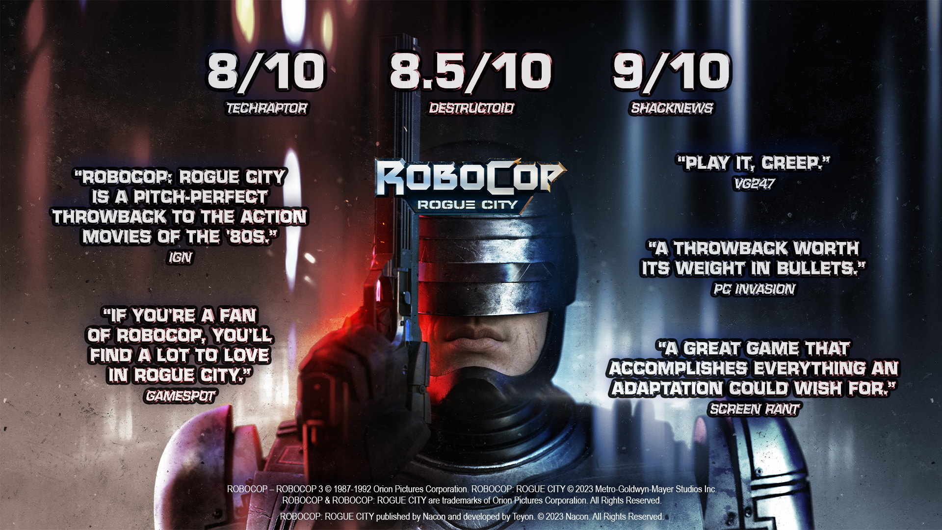 RoboCop: Rogue City - OUT NOW (@RoboCopRC) / X