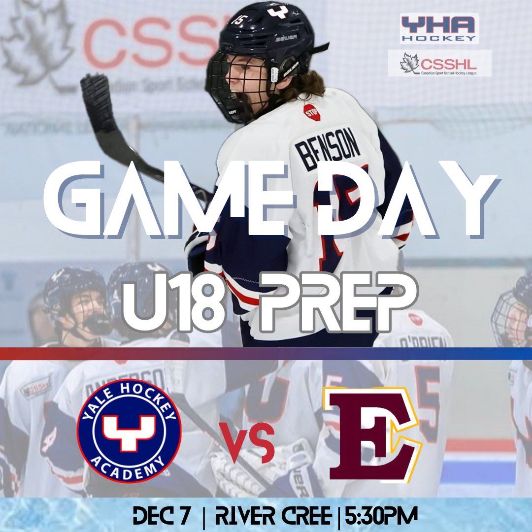 YHA_Lions's tweet photo. U18 PREP  | GAME DAY

🏒 | @CSSHL 
🆚 | @edgeschool 
🗺 | Edmonton
📍 | River Cree
⏰ | 5:30pm
📺 | @FloHockey 
🧮 | https://t.co/QkE5CFt2ws… 

#LionMode 🦁 https://t.co/8uLSn0zwoI