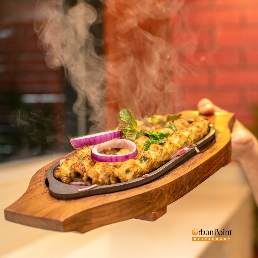 UrbanPointRest's tweet photo. 🍢🔥 Craving flavor that packs a punch? Meet our Seekh Kebabs! 🔥🍢 Perfectly spiced ground meat with fiery Indian flavors, expertly grilled to perfection. 😋🌶️

Whether you're team Chicken or Mutton, these kebabs will take your taste buds to paradise! 🤩✨
#UrbanPointRestaurant https://t.co/64PsQPno0M