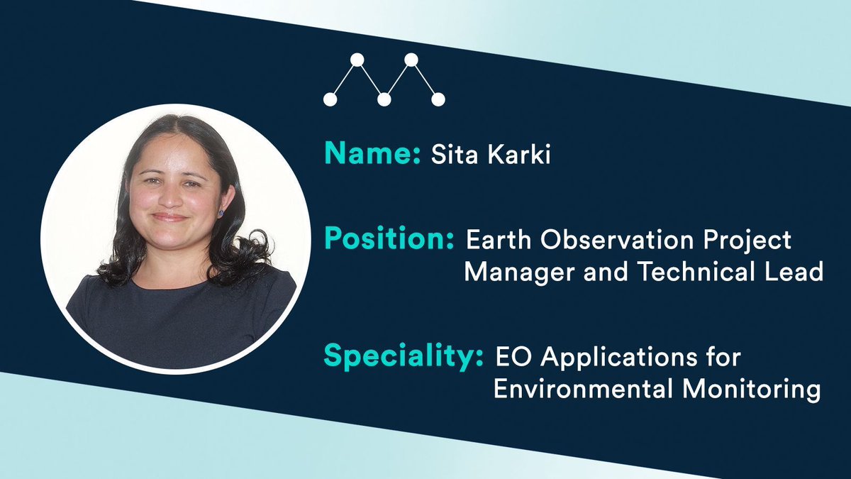 🛰️🗺️ Meet our EO Team! Introducing the final member of our team, Sita, our #EarthObservation Project Manager & Technical Lead! Sita manages & leads our EO projects and uses cutting-edge EO applications to monitor land change. 🌐 #MeetTheTeam #EO #TeamProfile