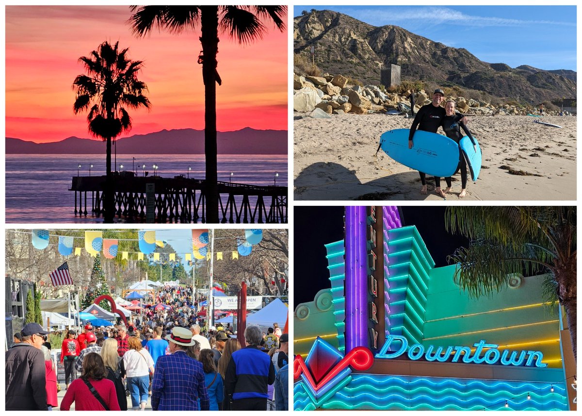 Stoked to spend 8 days exploring @VenturaCountyCoast's 4 cute towns, starting with #Ventura! Set on a gorgeous stretch of SoCal beach with a historic pier &amp; epic surfing, this Spanish colonial town has become now such a vibrant multicultural destination! Check out <a href="/VisitVentura/">Visit Ventura</a> &amp;
