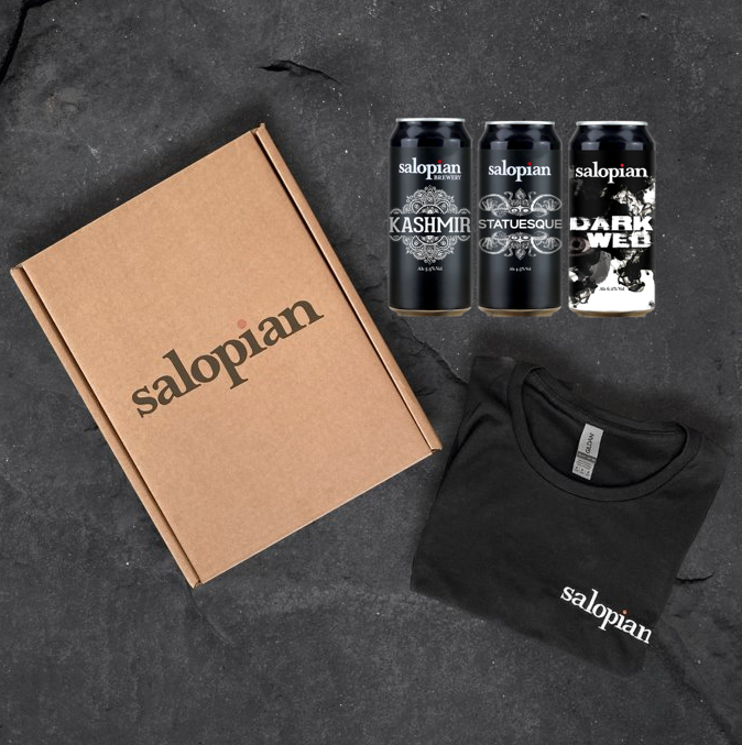 SalopianBrewery's tweet photo. Lets talk #BlackRange for Christmas! We have 12 packs, mixed cases and gift packs with #merch available🤩
Waters of Lethe is a bourbon barrel-aged Imperial #Stout over an eight month ageing process. The perfect tipple after your #Christmas dinner🎄 https://t.co/cWKL0JUviz