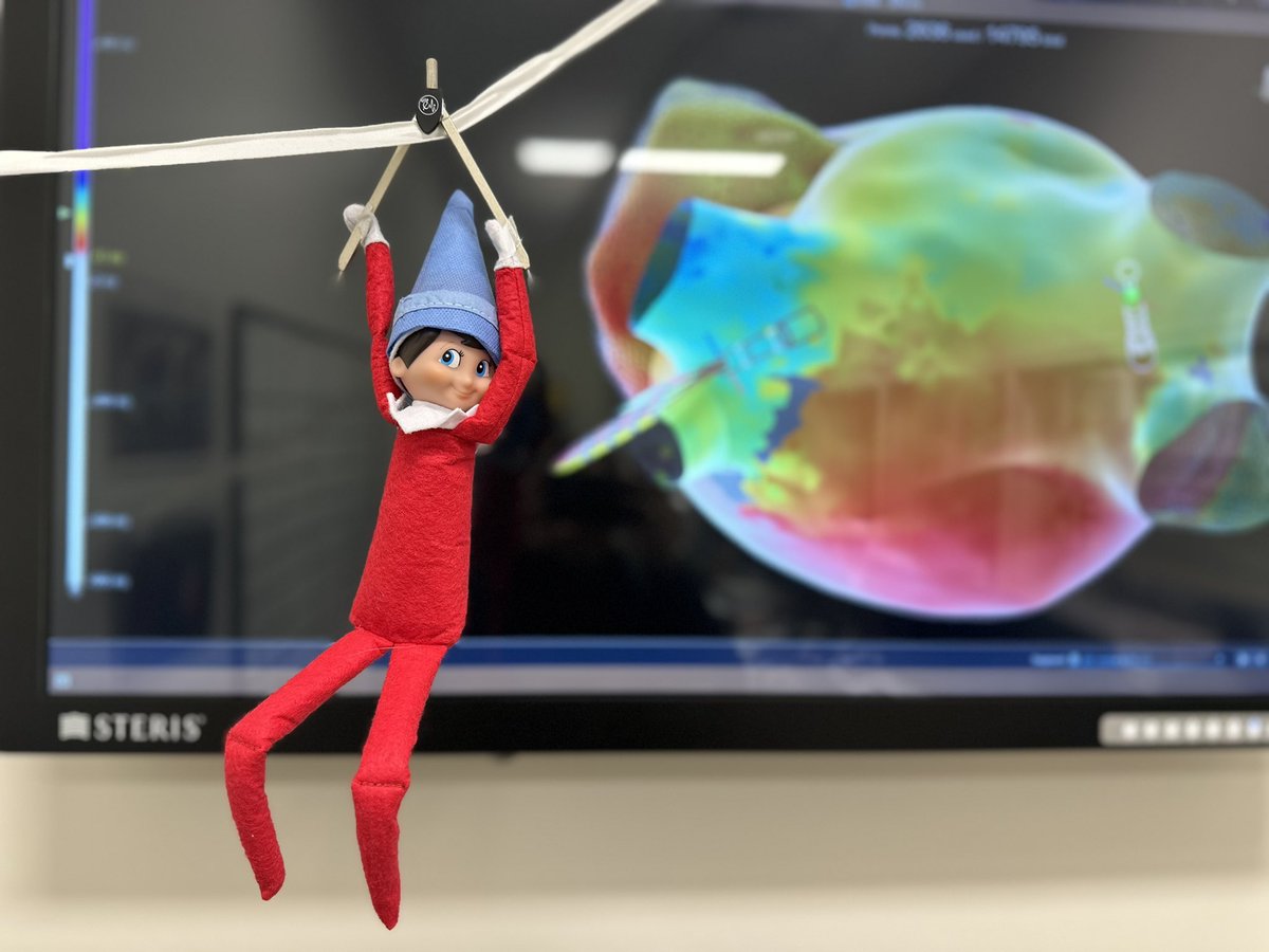 Mallory Taylor (@pvc_on_hers) on Twitter photo Elf on the EP lab shelf making an appearance in our lab!
What will he be up to next, #EPeeps?
<a href="/senthil_dorai/">Senthil Thambidorai</a> <a href="/AbbottCardio/">Abbott Cardiovascular</a> Elf on the EP lab shelf making an appearance in our lab!
What will he be up to next, #EPeeps?
<a href="/senthil_dorai/">Senthil Thambidorai</a> <a href="/AbbottCardio/">Abbott Cardiovascular</a>