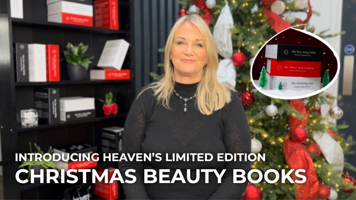 Check out our latest YouTube video featuring Deborah, where she showcases our exclusive Beauty Books!🎁 You won't want to miss it. Watch now at: youtu.be/IIrHlF7uC6E 

#ChristmasPresents #GiftIdeas #YouTubeVideo #Christmasgiftguide #christmasgift #christmasshopping #present