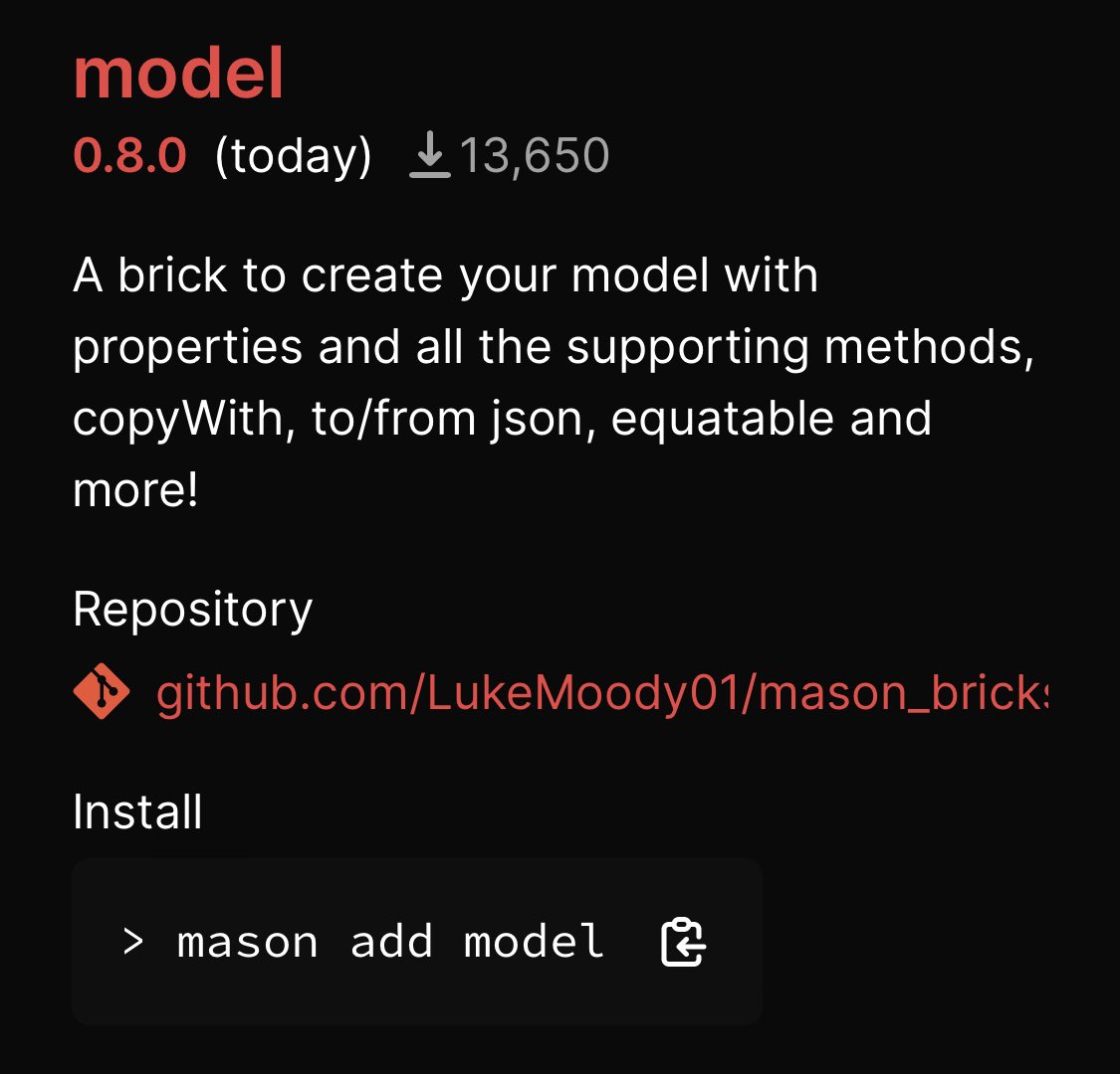 brickhubdev's tweet photo. model 0.8.0 was published 🎉🧱

https://t.co/j5j7WSsth7 https://t.co/RRm5oWXfam