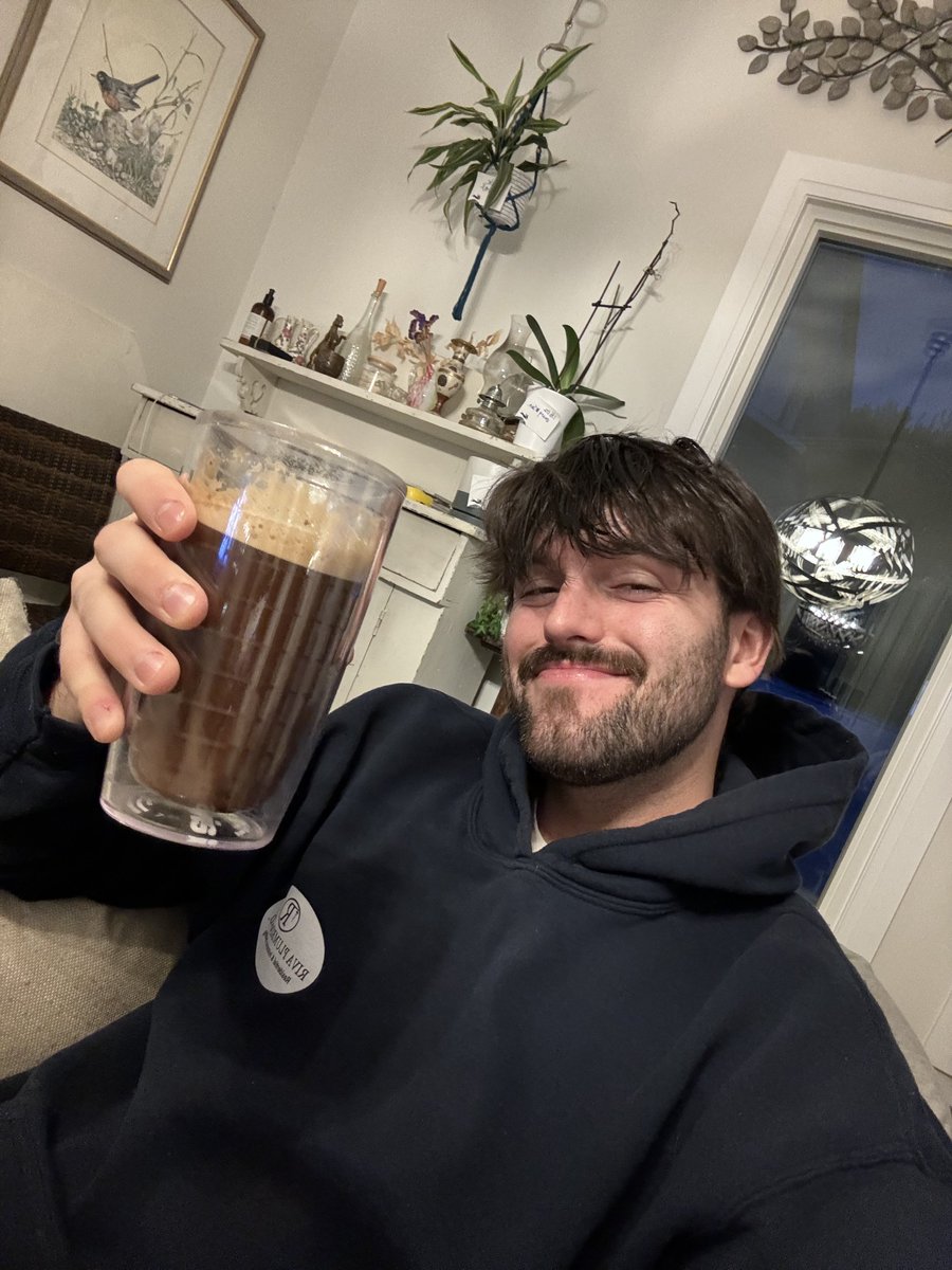 feydeway's tweet photo. nothing like the morning shower and coffee https://t.co/kfSUybVptn