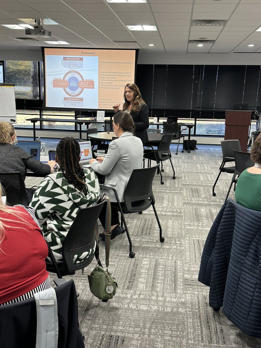 Dr. Parks leading principals through a leadership scenario. <a href="/NCPeakEd/">NC Peak</a> <a href="/parkss12/">Sonja Parks</a> <a href="/JanKingNC/">Jan King</a> <a href="/JReinhardtNC/">Jill Reinhardt</a>