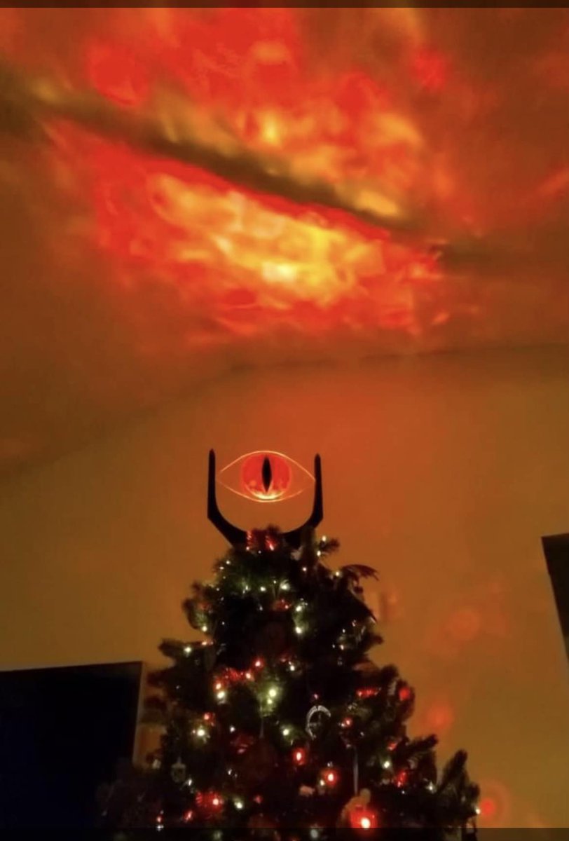 Perfect tree topper for all you LOTR fans