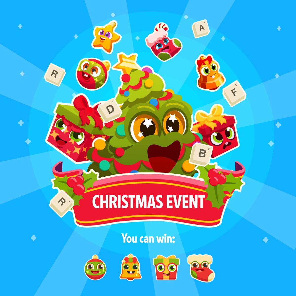 The holiday season has arrived, bringing its enchanting charm! Is there anything better than being cosily wrapped in a soft, plush blanket, sipping your favourite cup of tea, and playing Ruzzle? ☕