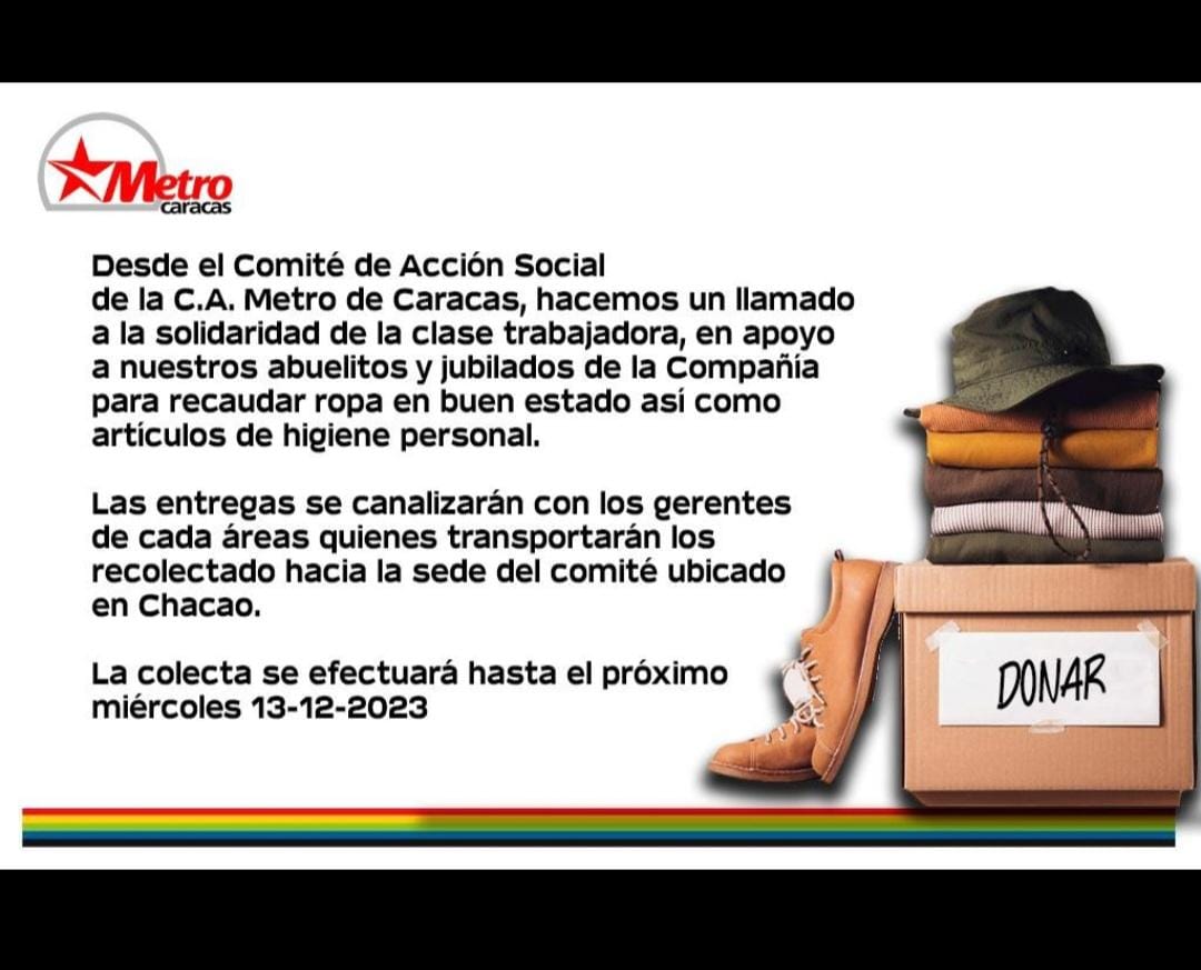 robertjhg27's tweet photo. Que abuso tratar a los jub y pen del Metro como indigentes  y mendigos, porque no pagan pensiones que permitan vivir con dignidad los años que nos quedan? https://t.co/OmJO3KGE5r