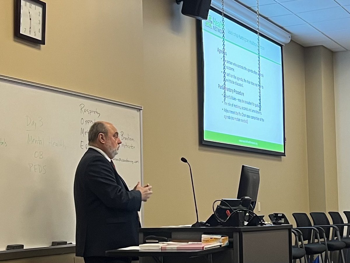 “The person who controls the agenda controls the outcome.” Paul Smith, CAO of Marshall Health Network.
