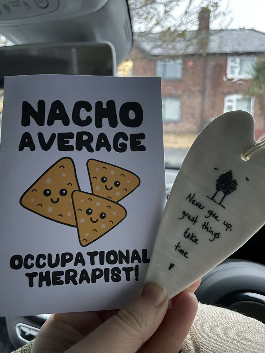 CoralineT88's tweet image. And 4 years later she’s done her last assignment! Can’t believe I have finished( well hopefully - results will tell!). Thanks to @TinaTina18lee for the card and gift. Now what do I do with all this free time I have acquired ??? #otstudent