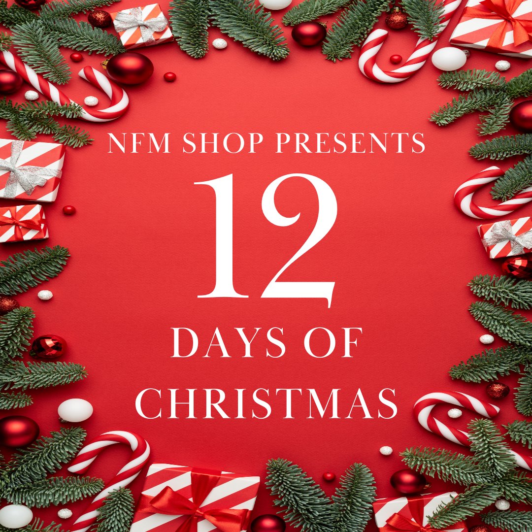 Are you ready?
NFM 12 days of Christmas will start on Tuesday 12th December.

Come back to our socials or website everyday to discover the offer of the day: discounts, freebies and prizes!

#12daysofchristmas #christmas #offers