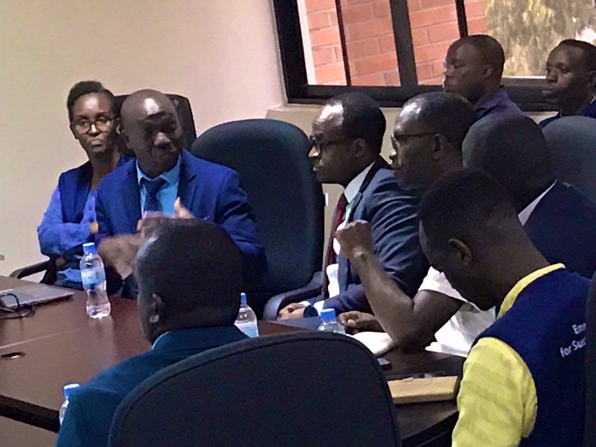 The Minister of Education @Rwanda_Edu Hon. Gaspard Twagirayezu @gtwagirayezu visits Rwanda Coding Academy @RwCodingAcademy