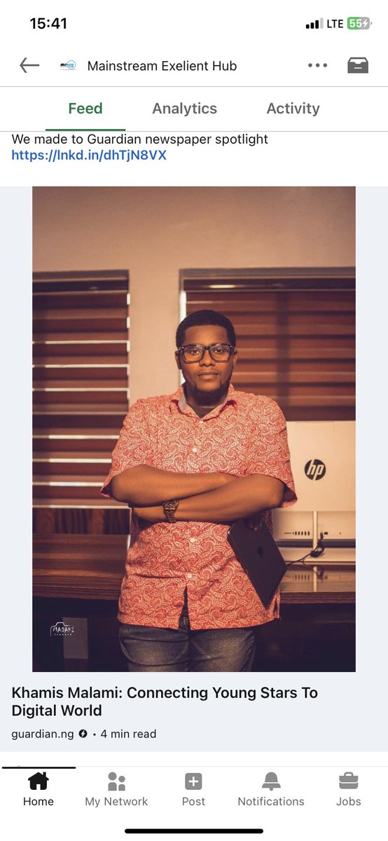 KhamisMalami's tweet photo. Dear @bosuntijani  Greetings, I am extremely happy to share with you that I was listed as one of the impact builders in digital transformation @GuardianNigeria  article "Connecting Young People to the Digital World." https://t.co/zruROTzeNa