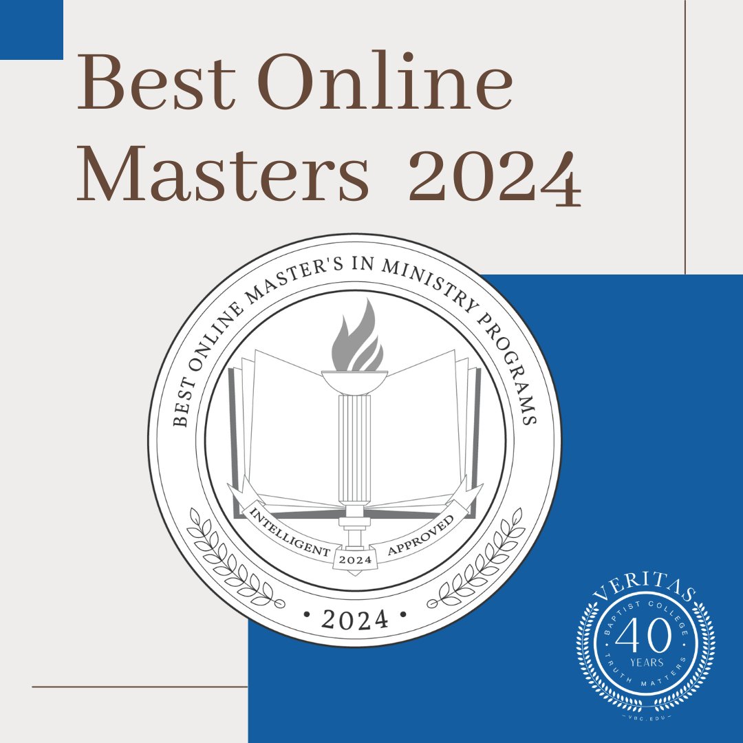 vbc_edu's tweet photo. https://t.co/EXDLjQJ4dj researched over 3000 academic institutions. VBC was ranked in the top 26 institutions. Let us help you train for the ministry God has given to you! #TruthMatters #VBCOnline #Veritas #MinistryTraining #AffordableEducation #Values https://t.co/7WcfIerllw