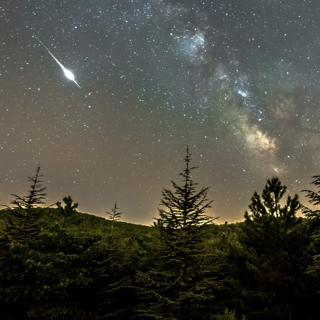 💫 Du 7 au 17 décembre, les Géminides, la plus belle pluie d'étoiles filantes de l'année, sera visible de nuit dans l'hémisphère nord ! Il y aura un pic dans la nuit du 13 au 14 décembre avec près de 80 étoiles filantes par heure ! 🤩 (France 3)