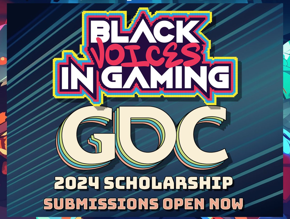 Black Voices in Gaming is proud to announce that we have teamed up with the Game Developers Conference (GDC) @Official_GDC to offer a scholarship program to help Black game devs go to GDC! If you are interested hit up the application below: docs.google.com/forms/d/e/1FAI… Please share!