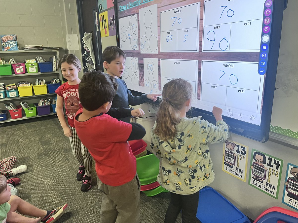Thank you <a href="/HumbleISD/">Humble ISD</a> for our new interactive boards for our classroom!!!  The students are having so much fun showing their thinking on the big screen!!! <a href="/HumbleISD_SWE/">Summerwood Elementary</a>