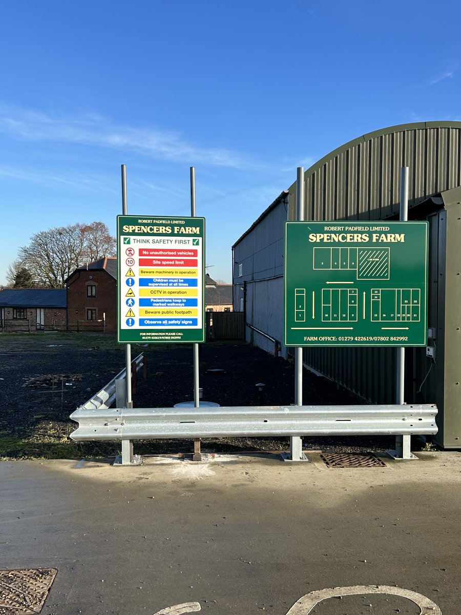 Updating our health and safety yard and lakes policy today and installing signage to go with ⁦<a href="/ceresrural/">Ceres Rural</a>⁩ H&amp;S report