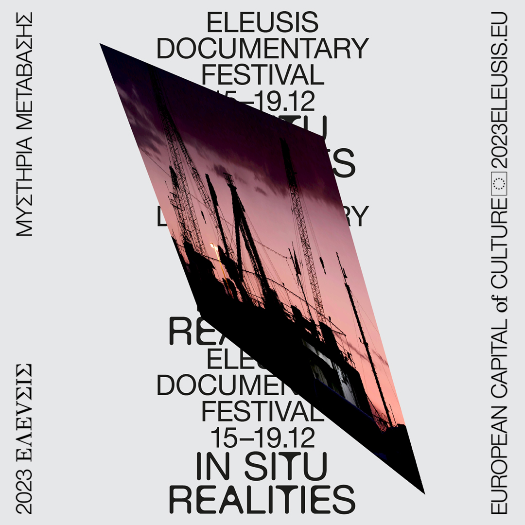 IN SITU REALITIES Eleusis Documentary Festival 15 – 19 Δεκεμβρίου 2023 Σινέ Ελευσίς Αναψυκτήριο | Πρώην Κιν/φος Ορφέας Ένας νέος θεσμός γεννιέται στην πόλη της Ελευσίνας! Μάθετε περισσότερα στο 2023eleusis.eu/events/in-situ…
