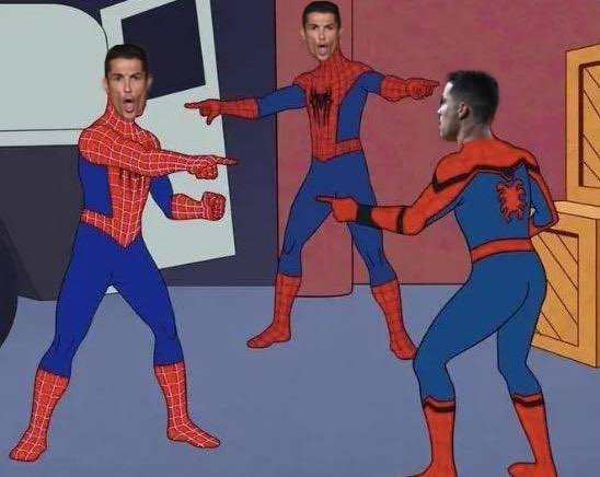 DanieLeonJ's tweet photo. Estos pequeños cracks al verse llegar habrán estado como el meme de Spiderman diciendo "¡Siuuu!" 🤣🤣
Están listos para seguir los pasos de su ídolo @Cristiano . Qué opinas CR7? Les damos una beca para la SiuuuAcademy?😝 https://t.co/weNdf0OSjE