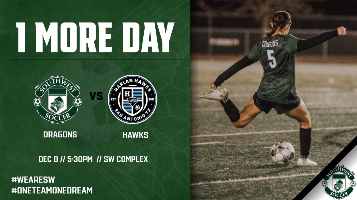 Tomorrow, be there!

See y'all then!

#weareSW  
#oneteamonedream