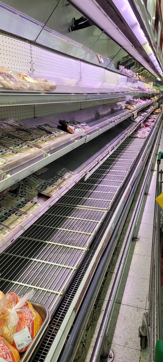 Gondolas vacias!!!  Me da panic