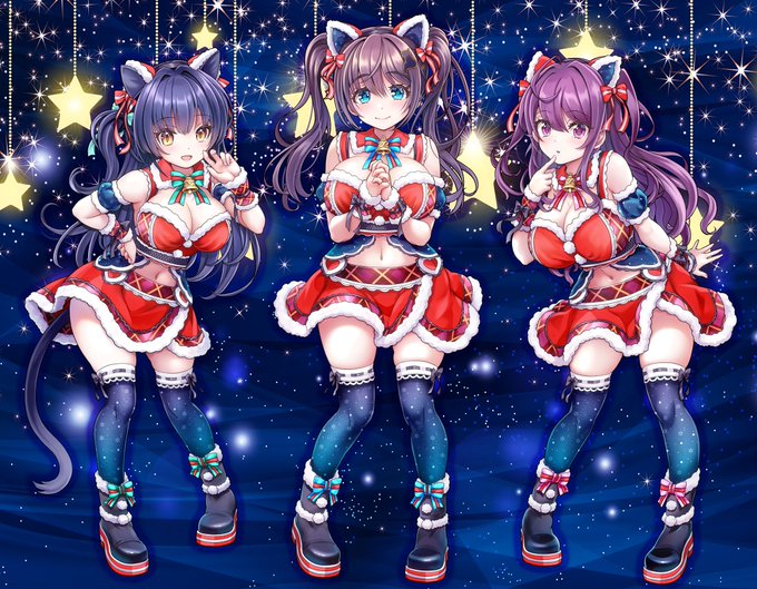 たゆゆ・りのち・めるちのユニット
「アフロディーテ」のオリジナルクリスマス曲が
9日(土)に公開される予定なのでお楽しみに❣️❣️ 