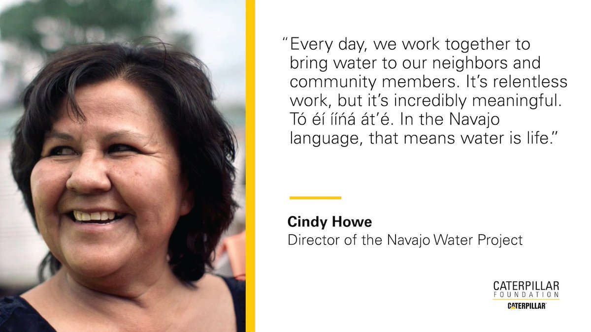 In the Navajo Nation, over 30% of homes lack running water or basic plumbing. Our partner @DigDeepH2O works to provide clean water and create long-term, sustainable solutions through their Indigenous-led approach. See how they’re tackling #waterscarcity: bit.ly/481rueU