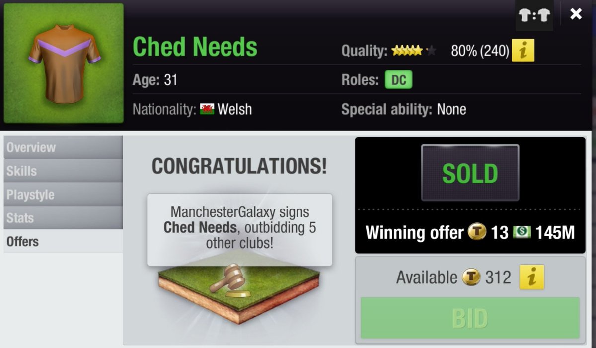 LimDeWei2003's tweet photo. TRANSFER NEWS📢⚠️
Here we go! We have signed Löf, Recalde, Mahaffey and Needs. Some of them will make their debut for the club during @UTEFACUP. Hope they will perform shinely on the pitch.
#TopEleven
#TransferIn https://t.co/IWkhb9oRuy