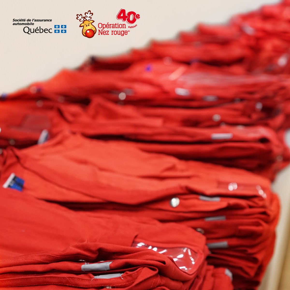 Nous tenons à souligner que cette année encore, les employés de la SAAQ répondent présents et seront bénévoles les 7, 8 et 9 décembre prochains ! Merci de votre implication🙌 !