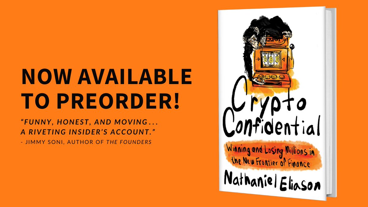 Hey friends, HUGE, exciting announcement I’ve been dreaming of sharing for 2 years. My book “Crypto Confidential” is now available for preorder! If you’ve ever enjoyed an article of mine, you’ll love this book. Writing this has been the greatest creative challenge of my life,…